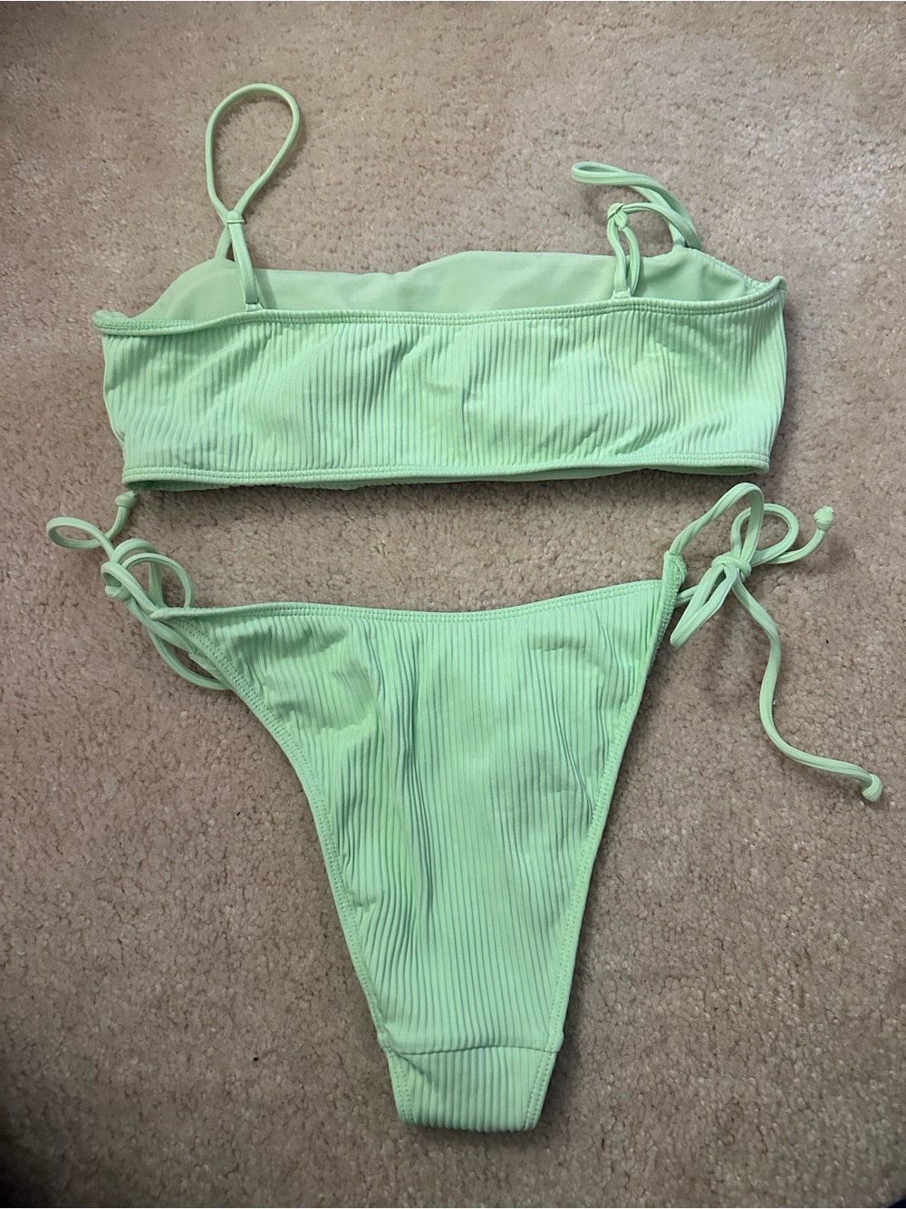 LA Hearts By Pacsun Bathing Suit- Light Green - Picture 2 of 4